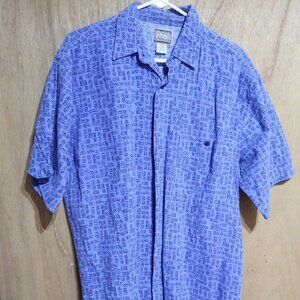 Men's short sleeve shirt by Reactor, Size Large